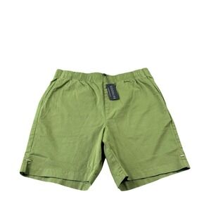 GOODLIFE Green Cedar Cotton Drawstring Men's Short Size XL NWT